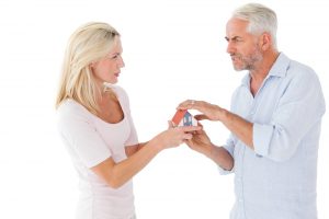 Fighting over property