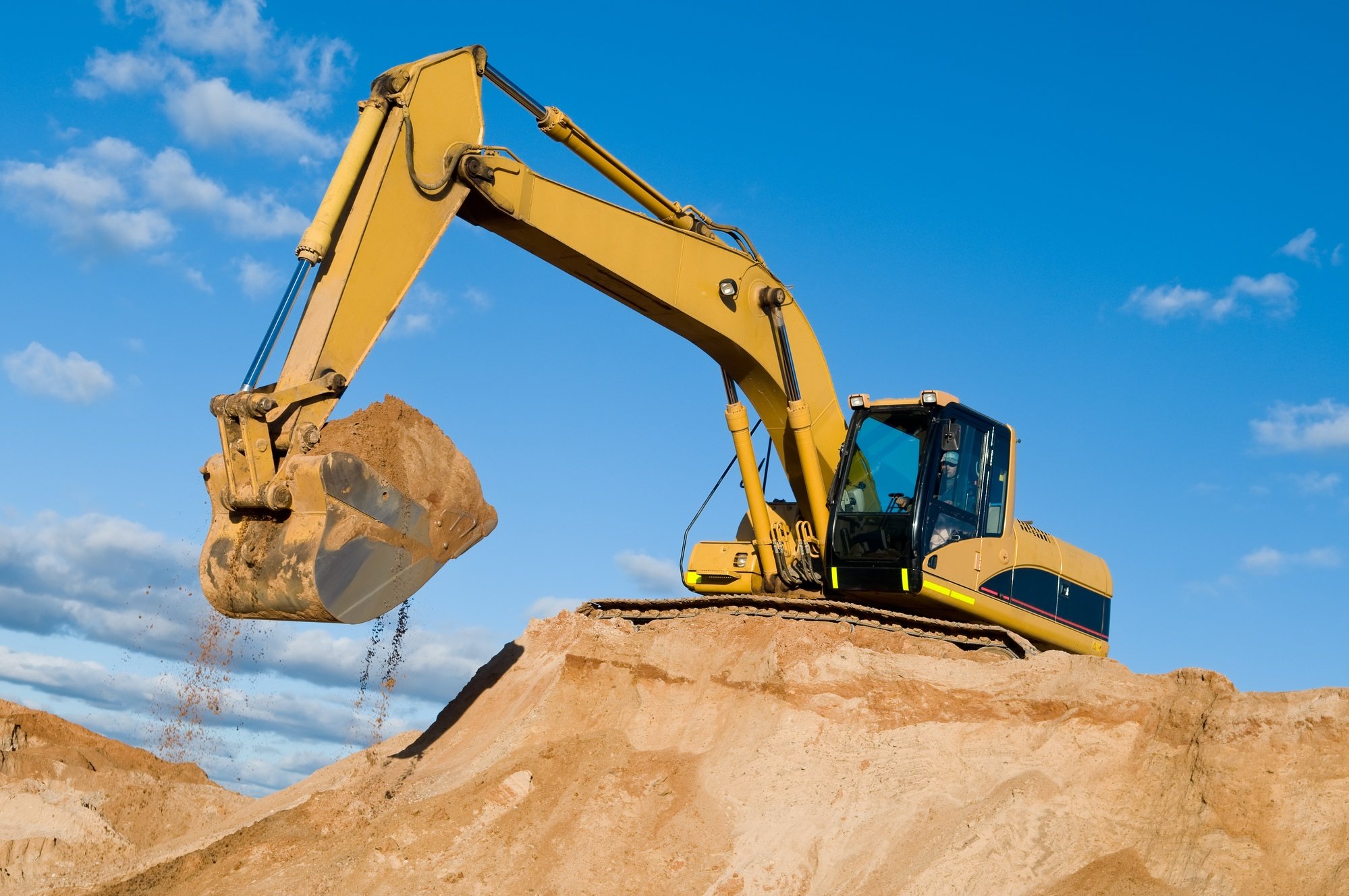 Land preparation for building a house Land preparation for building a house